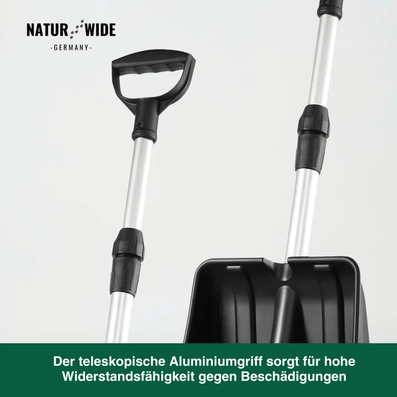 Ultraleichte Teleskop-Schneeschaufel
