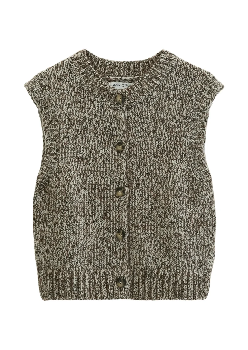 Ärmelloser Cardigan relaxed