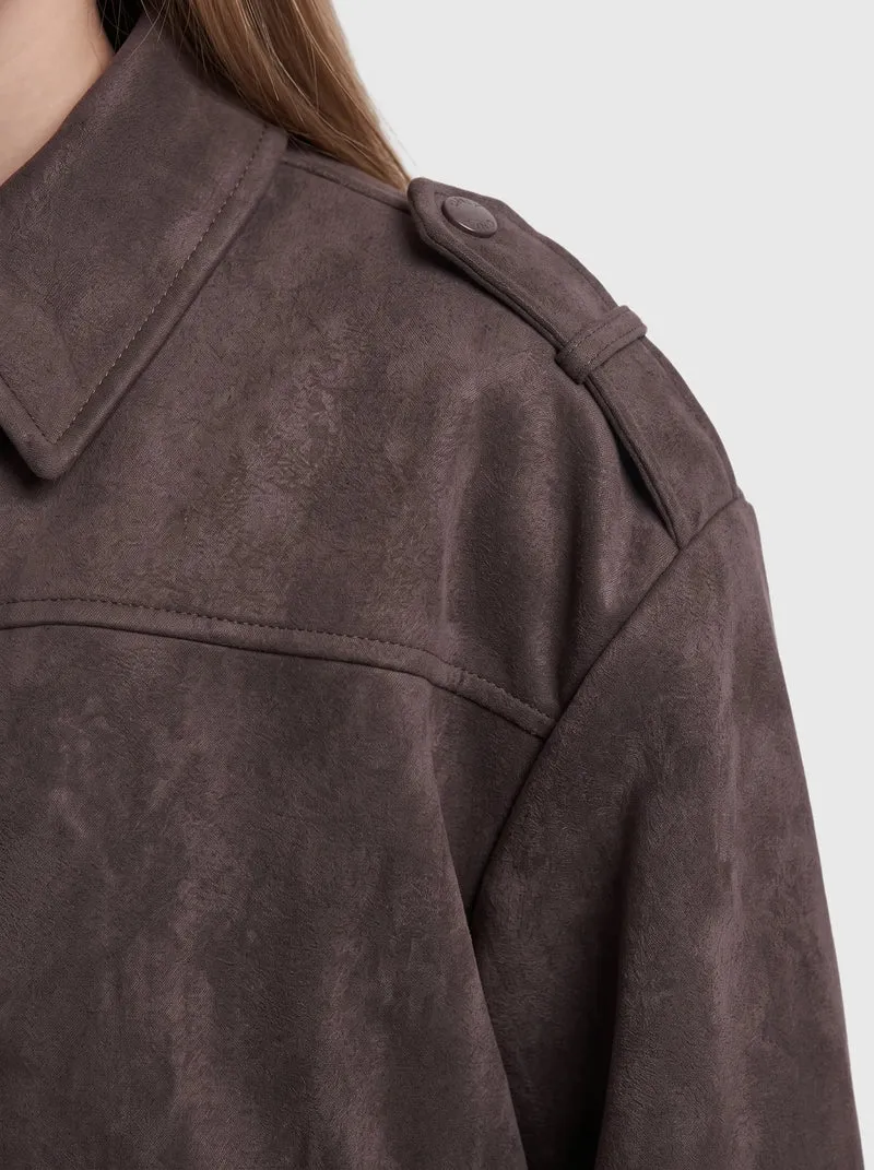 Lederjacke KOGNIA FAUX SUEDE