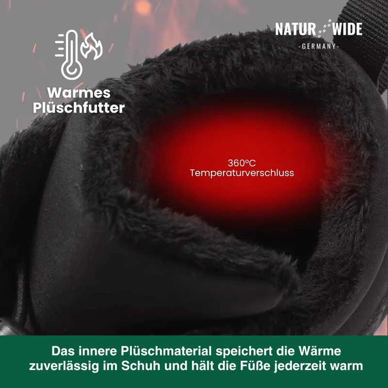 Winter Schnee Schuhe – Warme, gefütterte Barfuß-Schuhe für Männer & Frauen