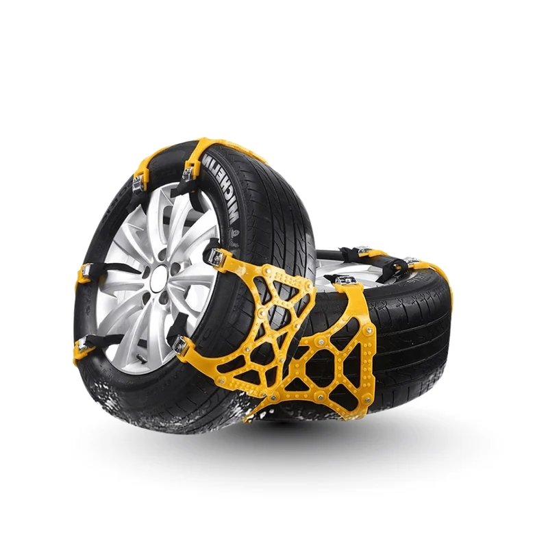 3pcs Snow Tire Chains for Car/SUV/Truck