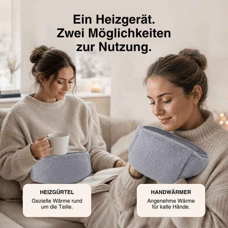 Elektrisches Heizgürtel 3 Stufen – Wärmegürtel für Frauen