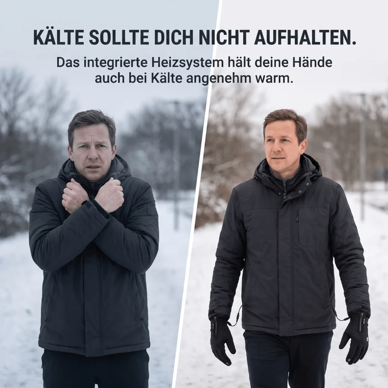 Beheizte Handschuhe (Powerbank-betrieben) – Wasserdicht & Winddicht