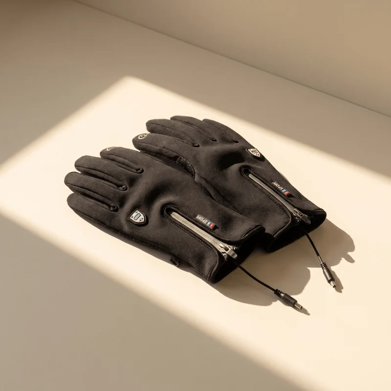 Heated Gloves (Power Bank Powered) – Waterproof & Windproof