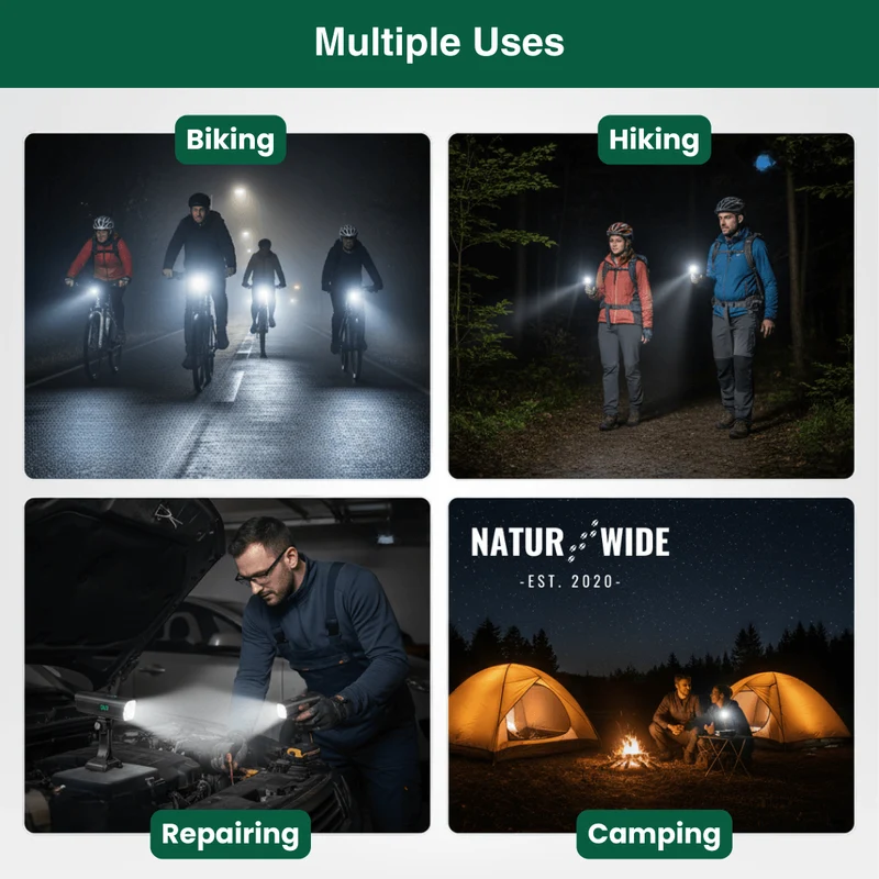 BikeLight Pro - For Clear Vision and Visibility on Every Road