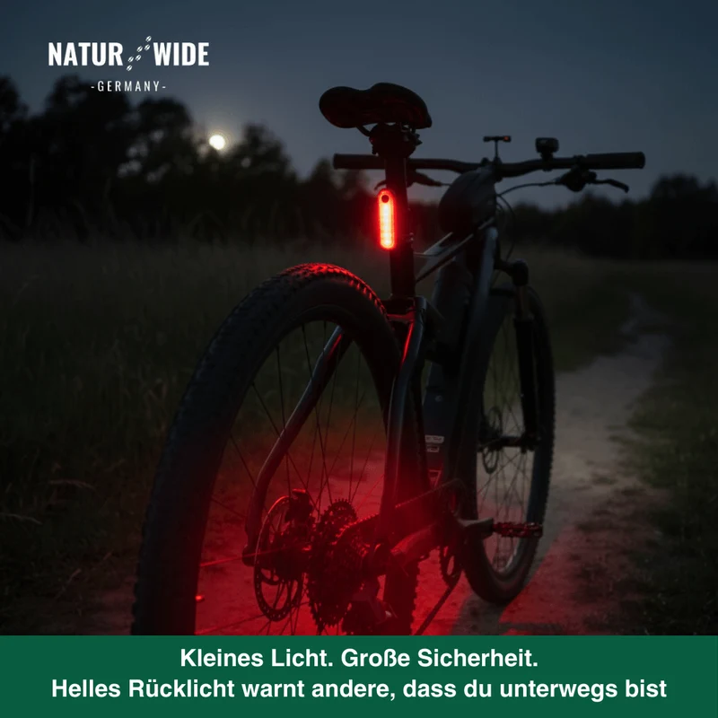 Radlicht Pro - Für klare Sicht und Sichtbarkeit auf allen Wegen