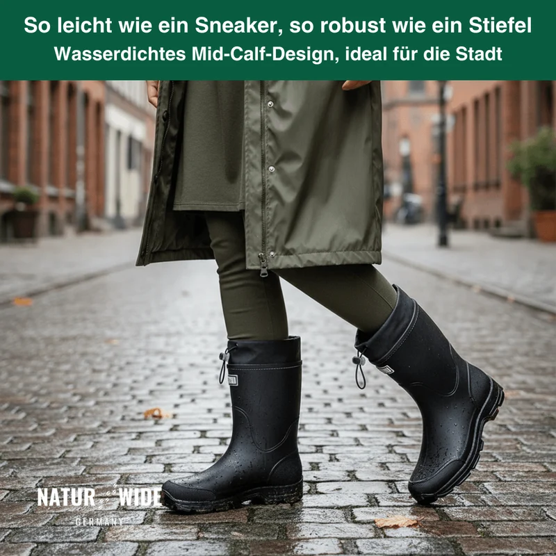 Waterproof Outdoor Rubber Boots Unisex – Slip-Resistant, Durable & Long-Lasting
