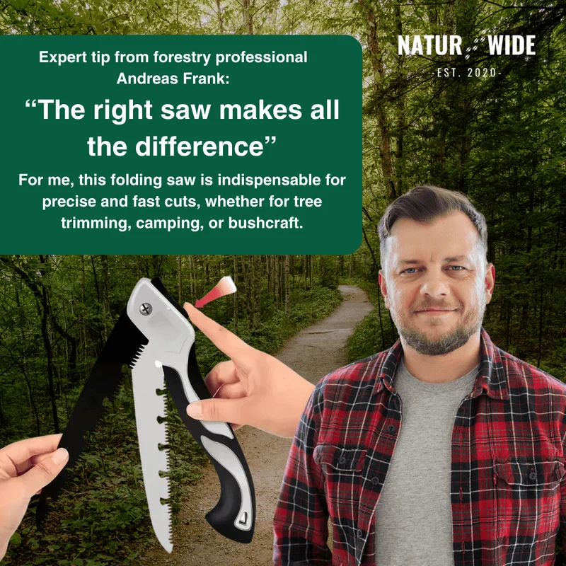 Foldable Outdoor Saw for Camping & Gardening