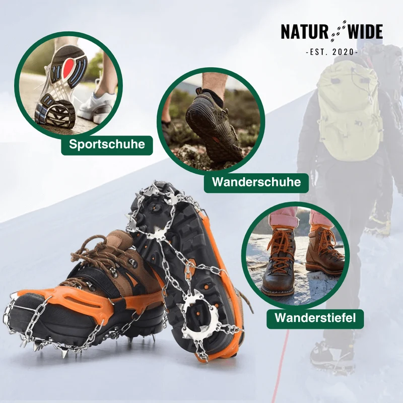 Grip Spikes Ultra - Secure Traction on Ice and Snow