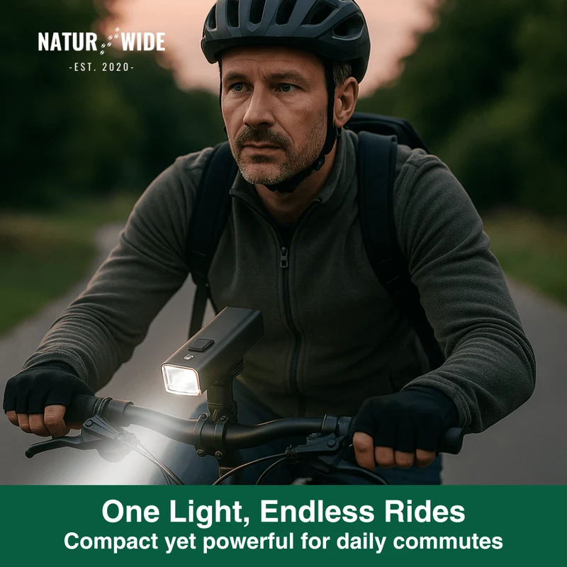 Ultra-Bright USB Bike Headlight