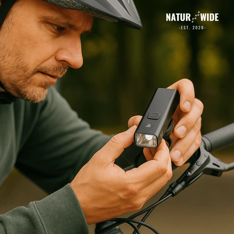 Ultra-Bright USB Bike Headlight
