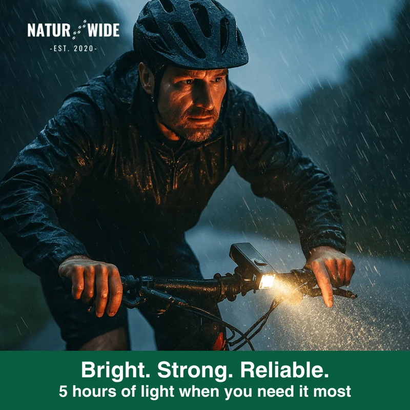 Ultra-Bright USB Bike Headlight