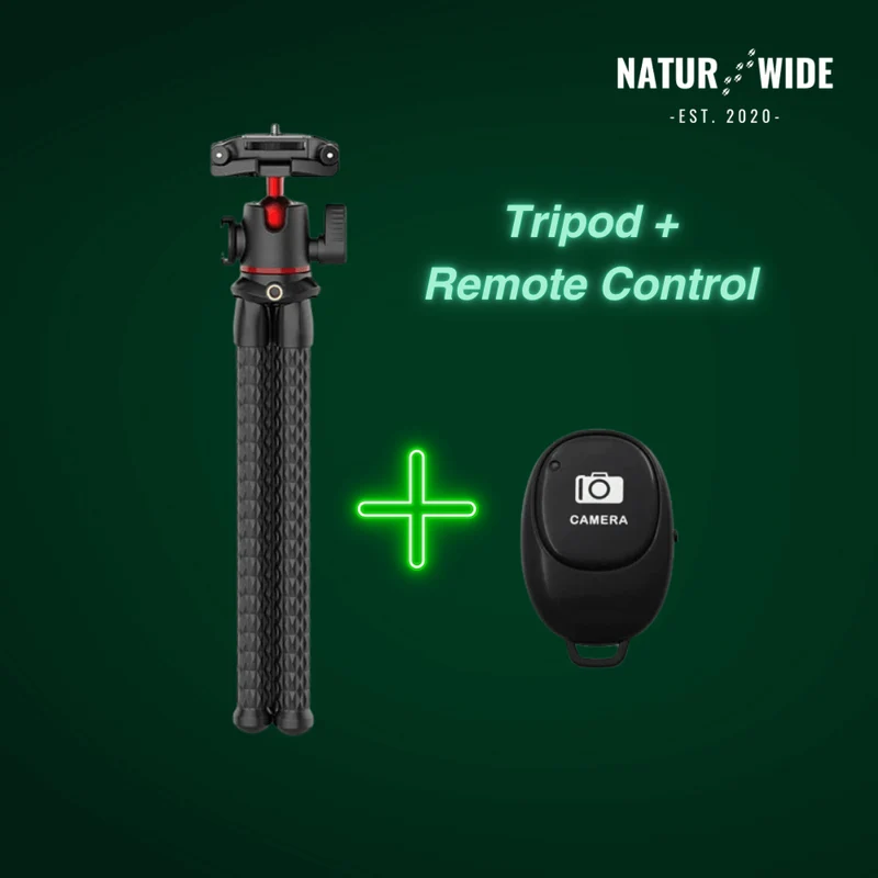 Flexible Octopus Tripod – Versatile for Camera & Smartphone