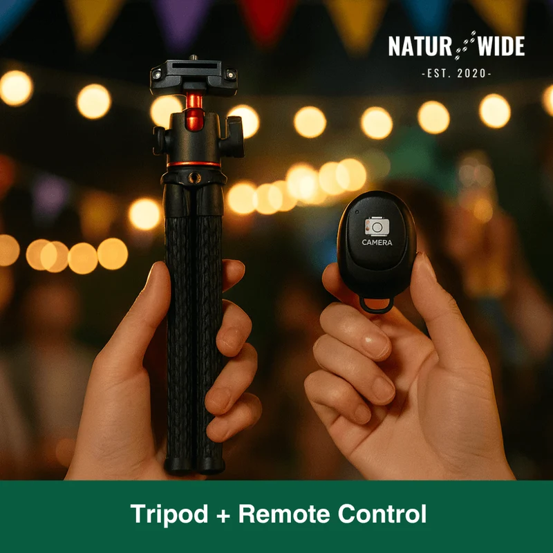 Flexible Octopus Tripod – Versatile for Camera & Smartphone