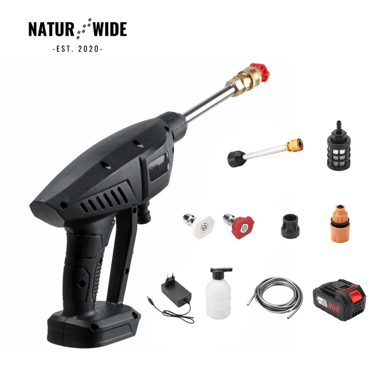 Cordless High-Pressure Washer – Portable, Powerful and Flexible