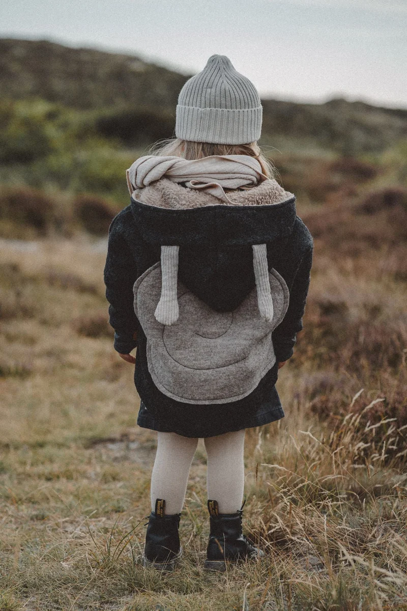Wollwalkjacke Kinder - schnelle Schnecke