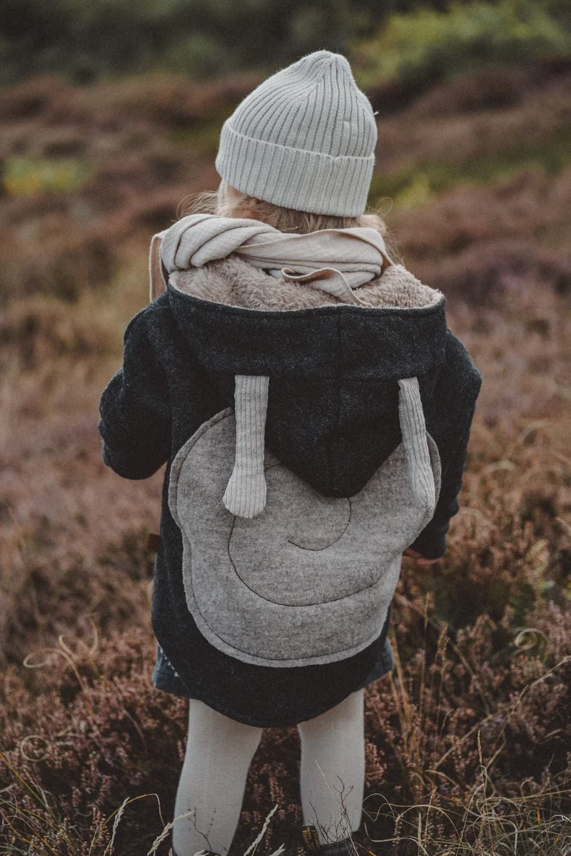 Wollwalkjacke Kinder - schnelle Schnecke