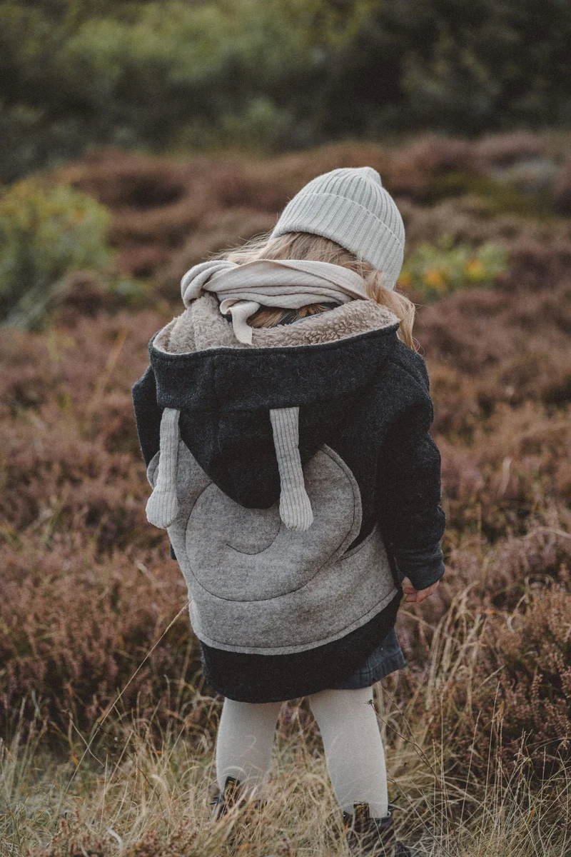 Wollwalkjacke Kinder - schnelle Schnecke