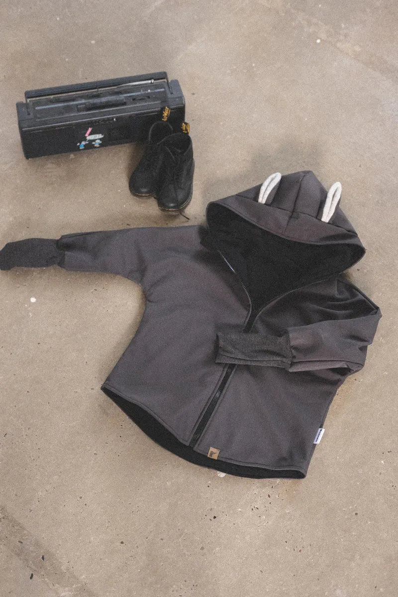 Softshelljacke Kinder Eisiger Wolf