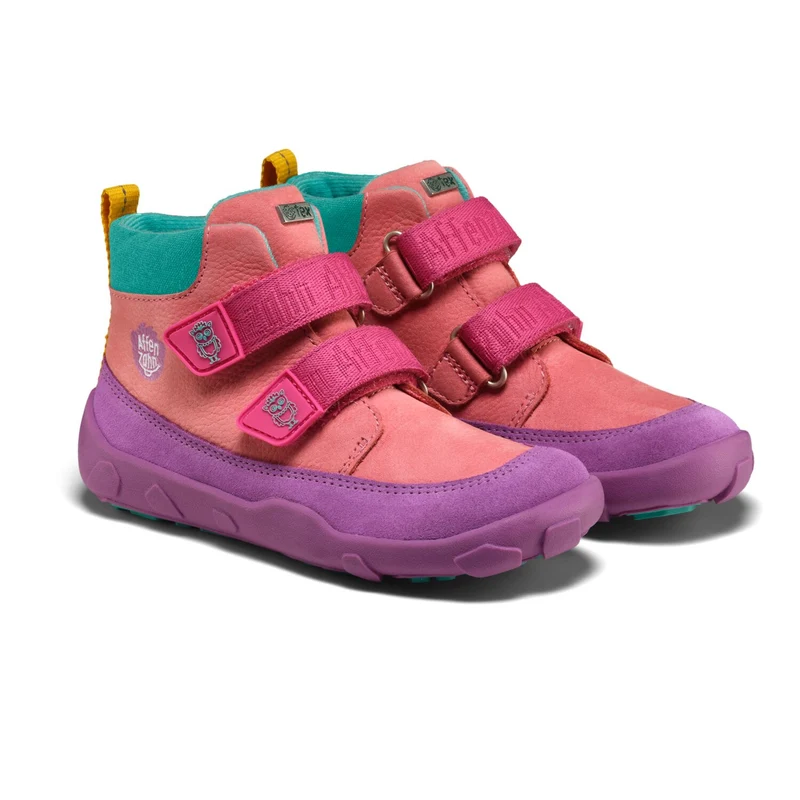 Affenzahn Übergangsschuh Leder Friendy – Wasserdichter Barfußschuh für Kinder