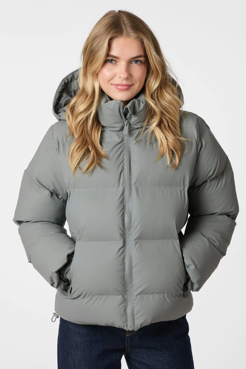 Fox C Puffer Jacket | Grey | Jakke fra Neo Noir