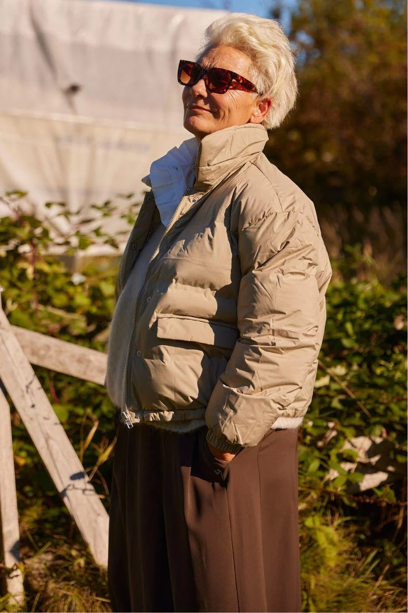 Lillibeth Jacket | Taupe | Jakke fra French Laundry