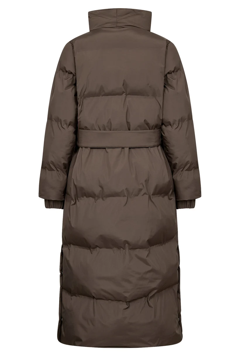 Lilly Long coat | Brun | Frakke fra French Laundry