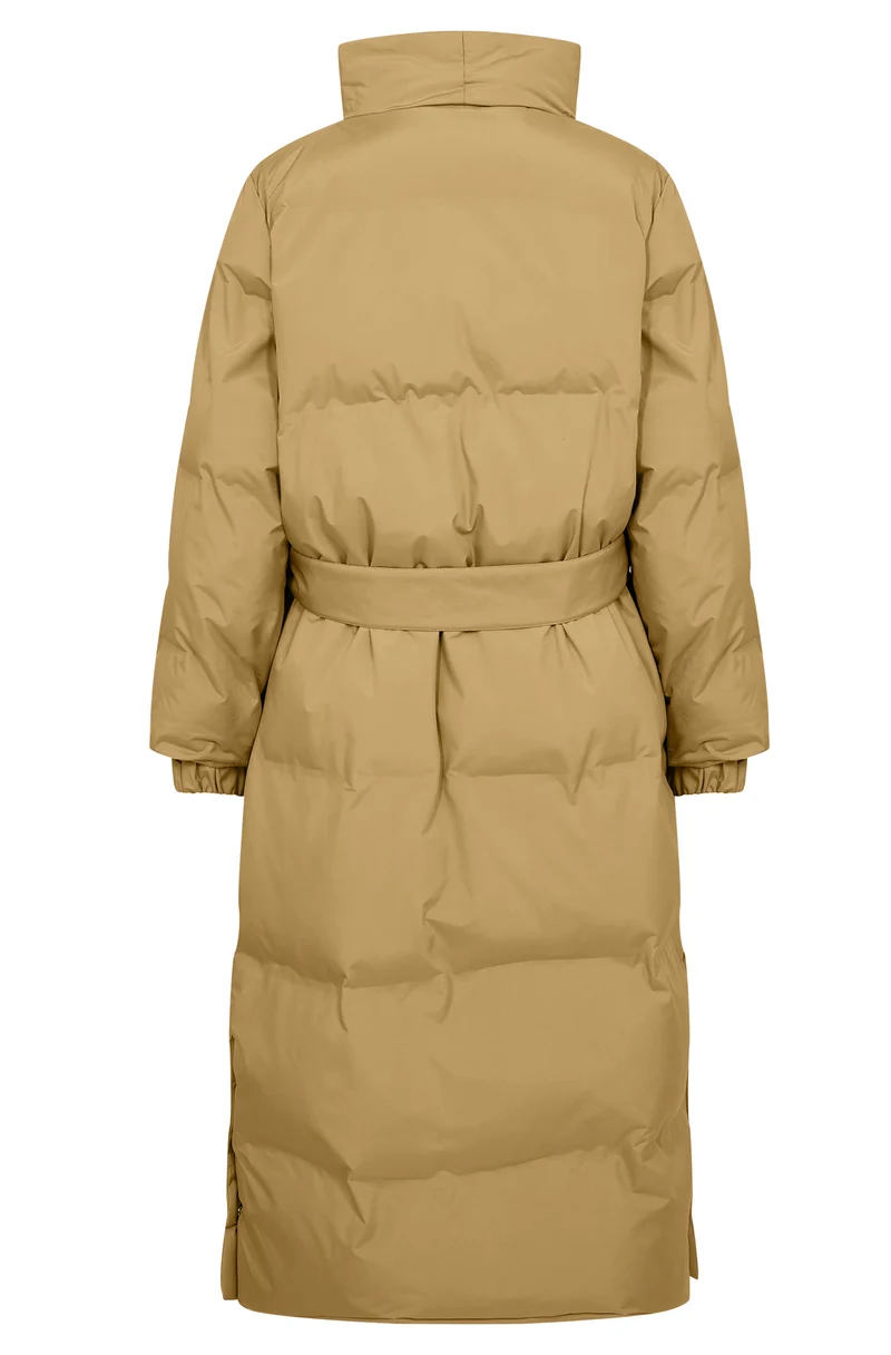 Lilly Long coat | Army | Frakke fra French Laundry