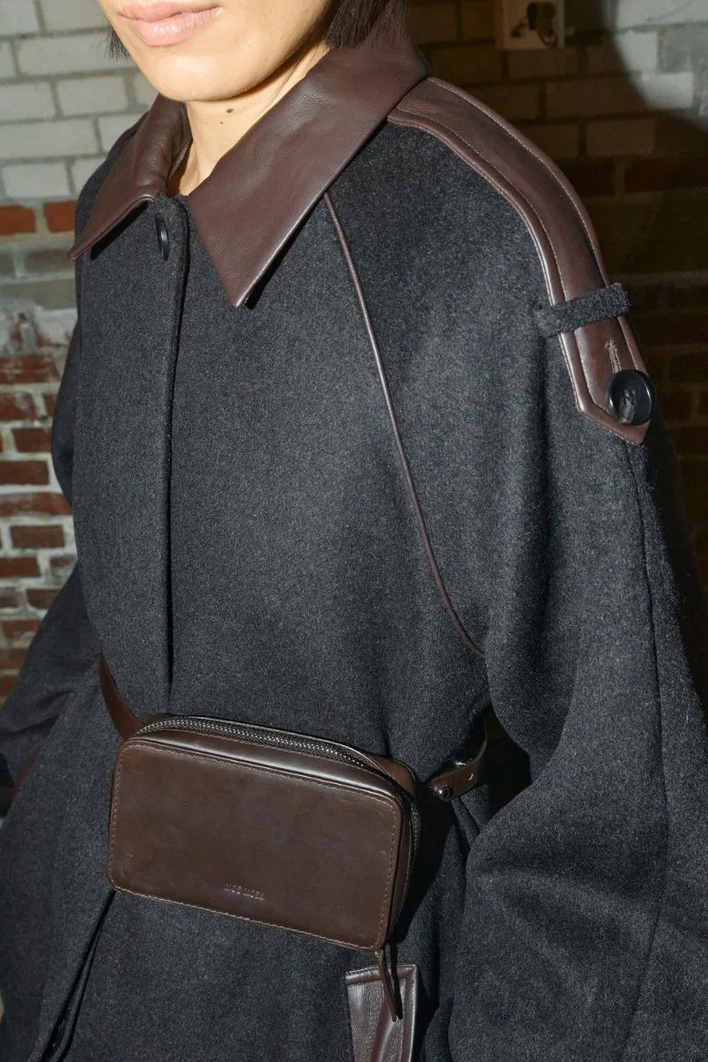 Eva Wool Coat | Chocolate Torte | Jakke fra Mos Mosh