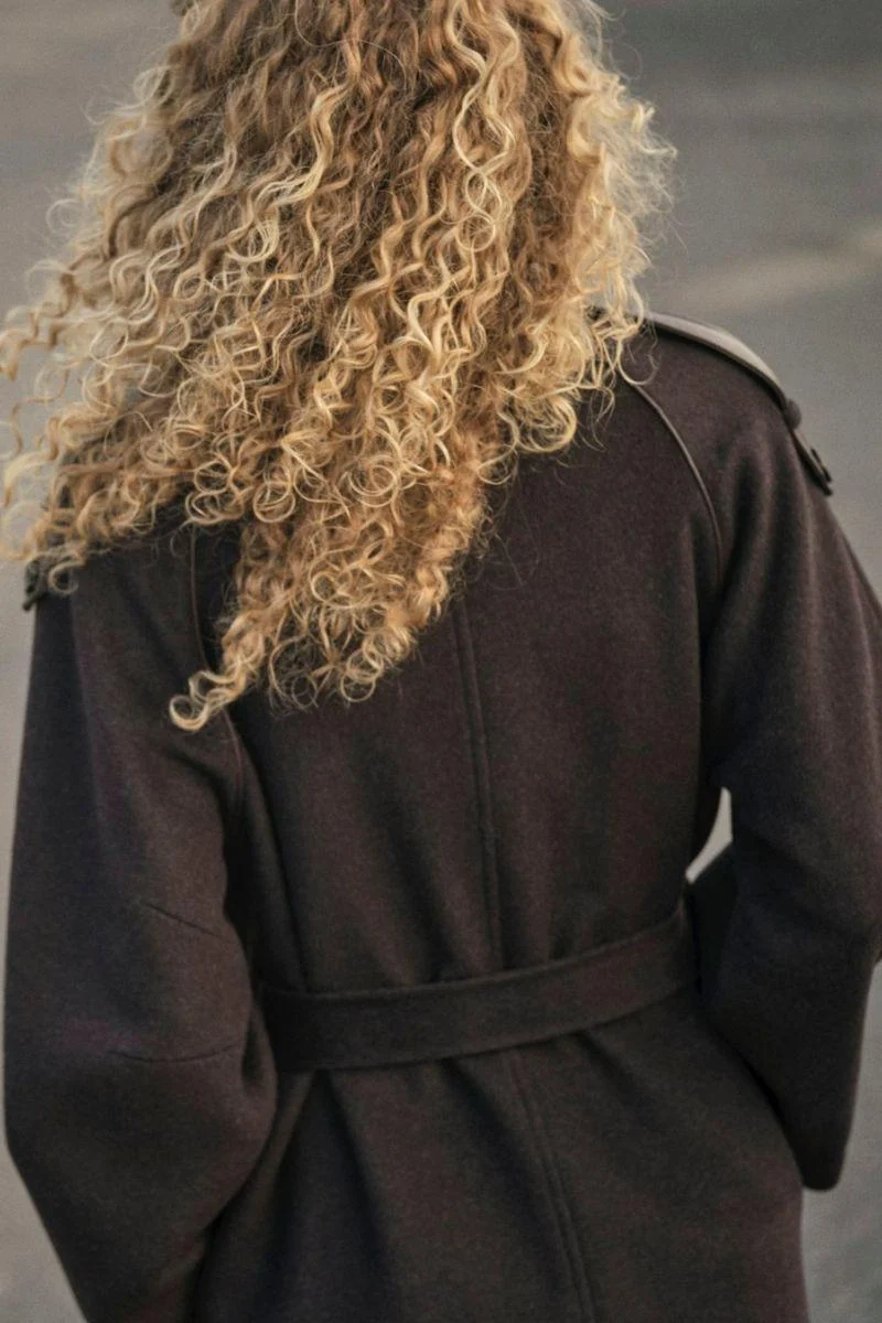 Eva Wool Coat | Chocolate Torte | Jakke fra Mos Mosh
