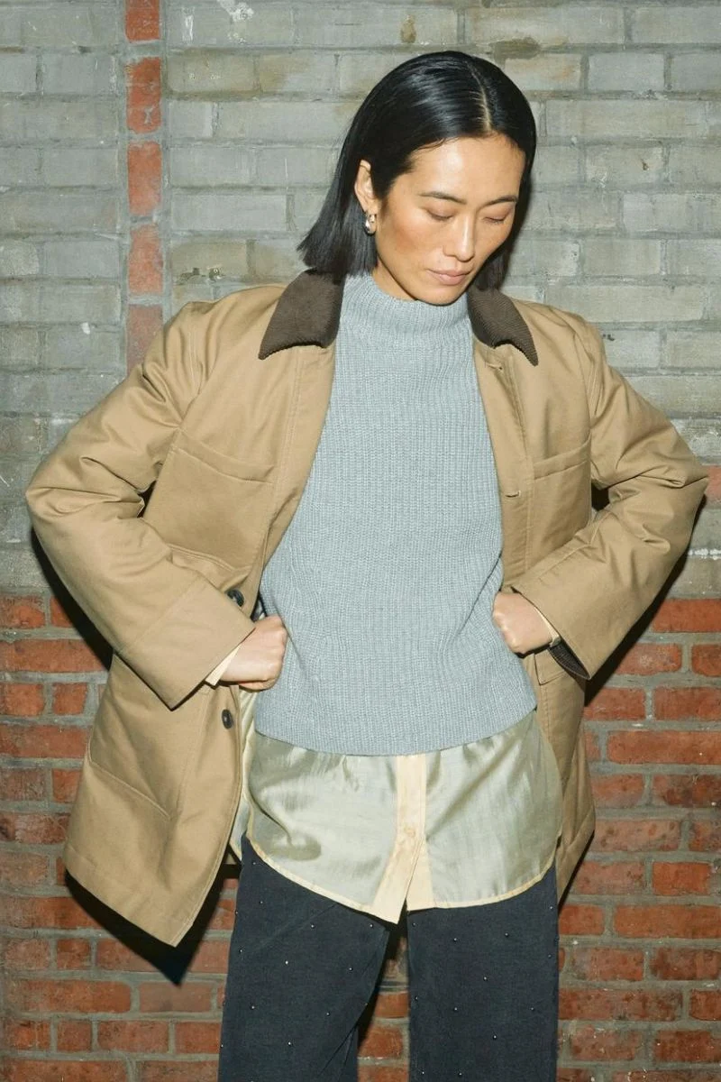 Isabella Ana Jacket | True Camel | Jakke fra Mos Mosh