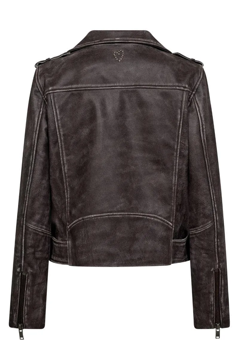 Celia Biker Jacket | Fudge | Jakke fra Mos Mosh
