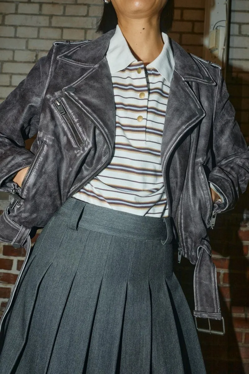 Celia Biker Jacket | Fudge | Jakke fra Mos Mosh
