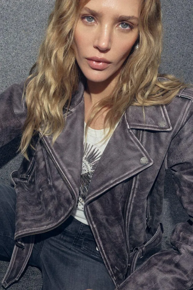 Celia Biker Jacket | Fudge | Jakke fra Mos Mosh
