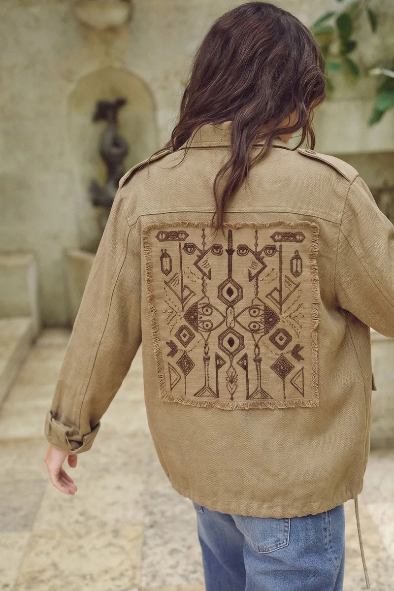 Zoa Uti Jacket | True Camel | Jakke fra Mos Mosh