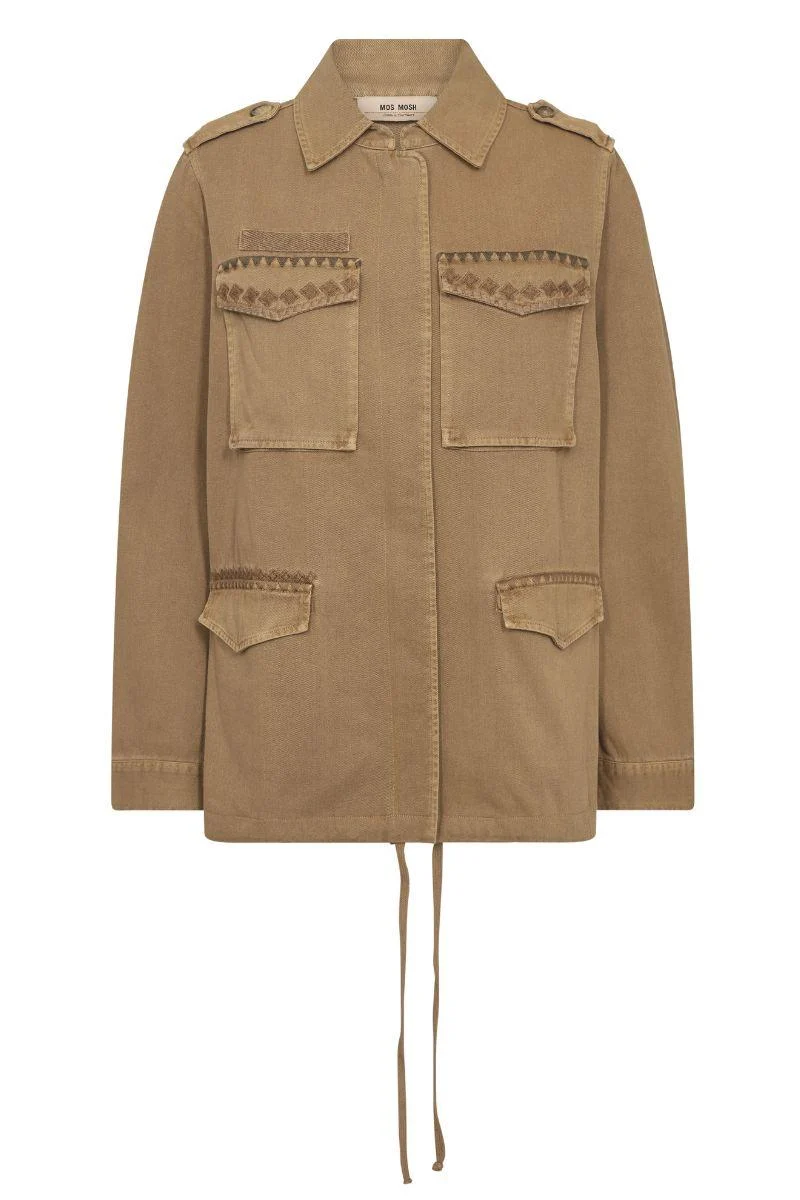 Zoa Uti Jacket | True Camel | Jakke fra Mos Mosh