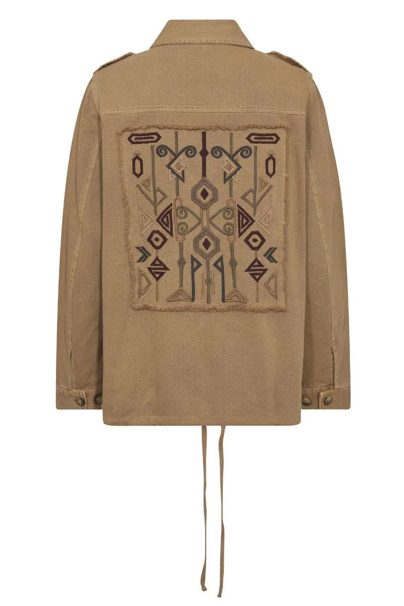 Zoa Uti Jacket | True Camel | Jakke fra Mos Mosh