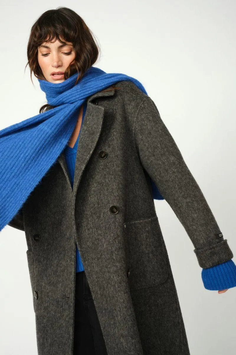 Lucca Barkley Wool Coat | Phantom | Jakke fra Mos Mosh