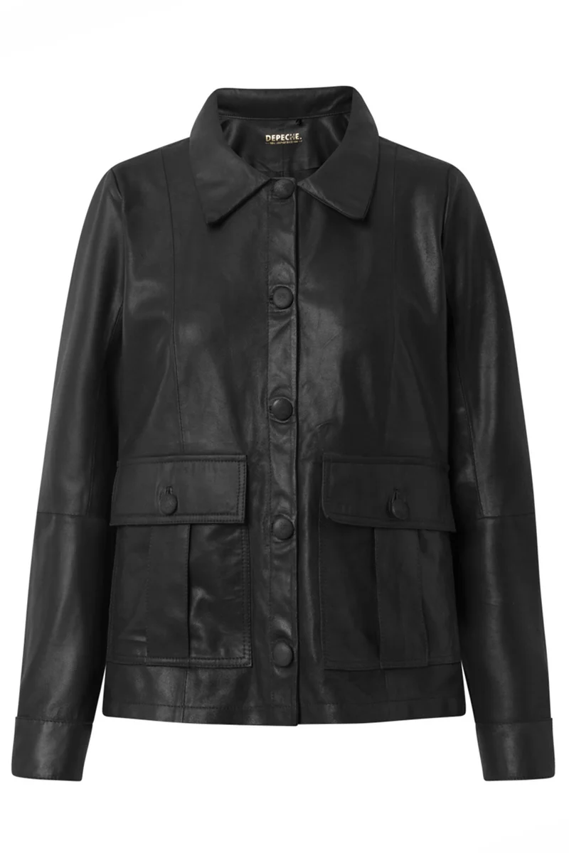 Lenoa DEP Leather Jacket 50910 | Læder jakke fra Depeche