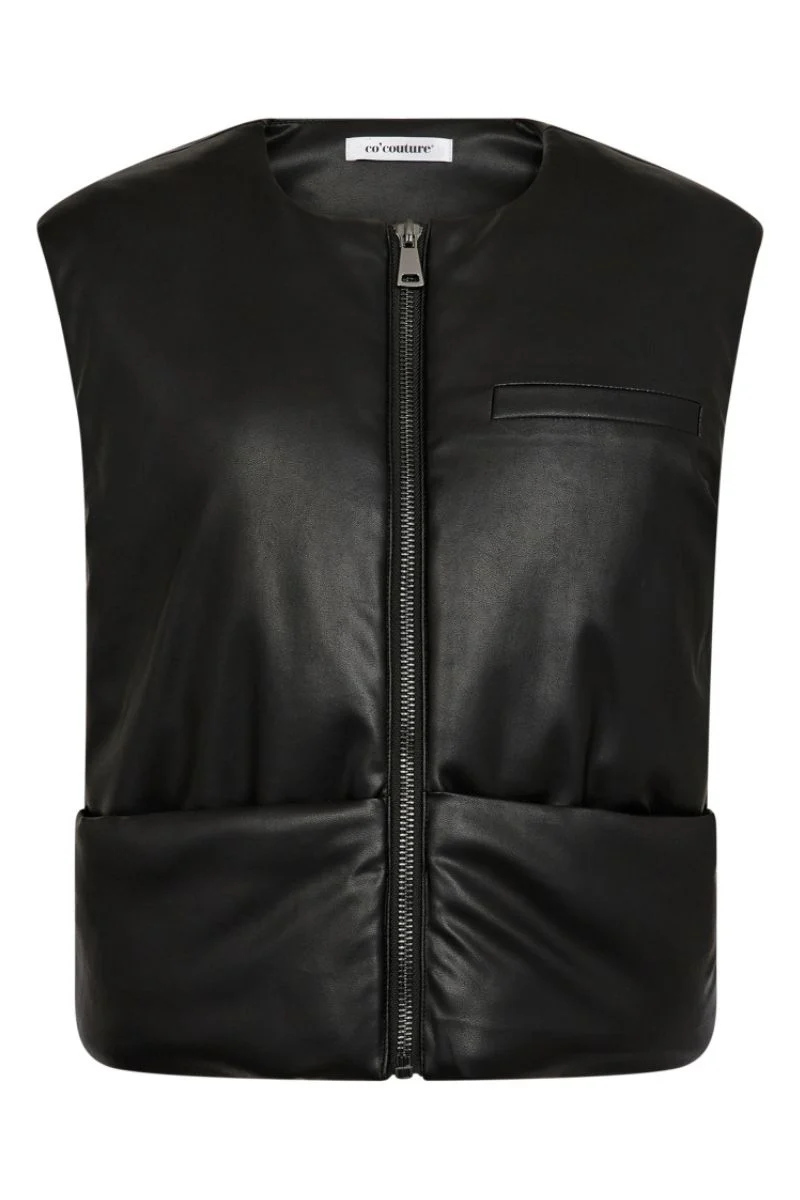 Roxy Puffer Vest 30323 | Black | Jakke fra Co'couture