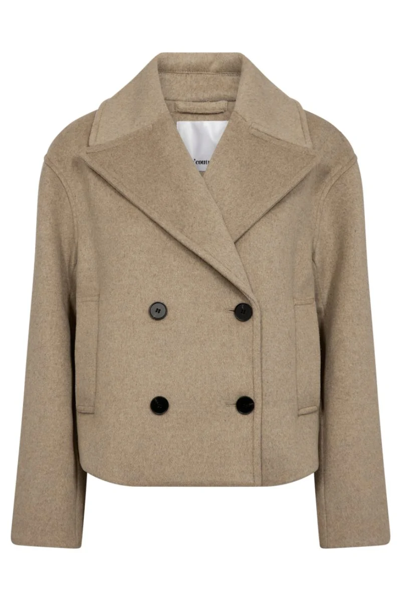 Merla Jacket 30339 | Taupe | Jakke fra Co'couture