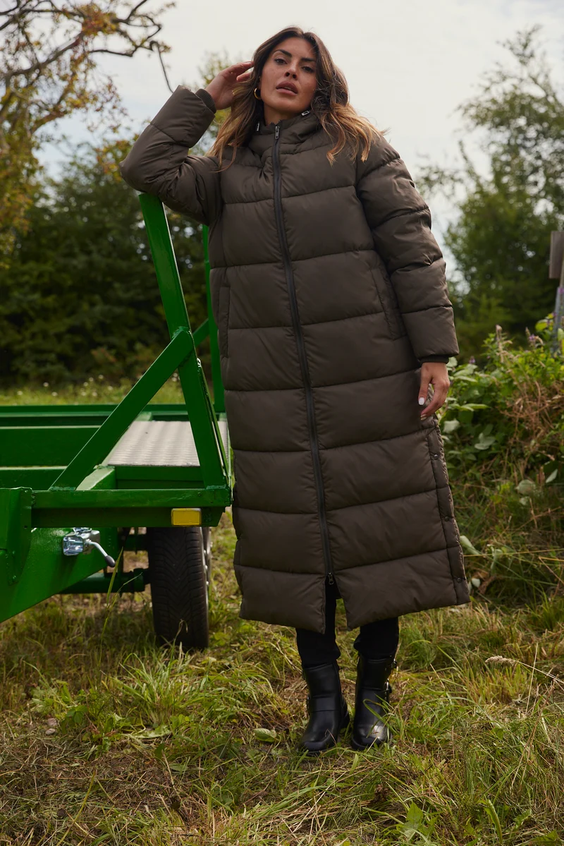 Asta Coat | Morel | Frakke fra French Laundry
