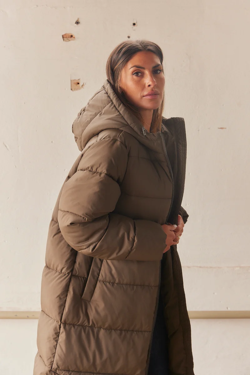 Asta Coat | Morel | Frakke fra French Laundry