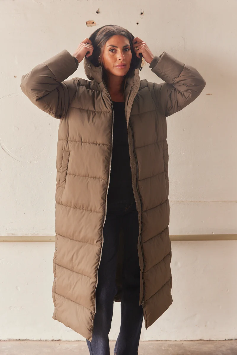 Asta Coat | Morel | Frakke fra French Laundry