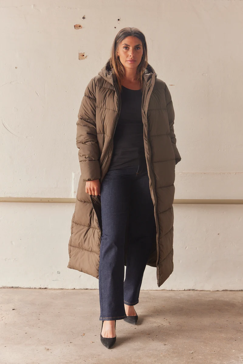Asta Coat | Morel | Frakke fra French Laundry