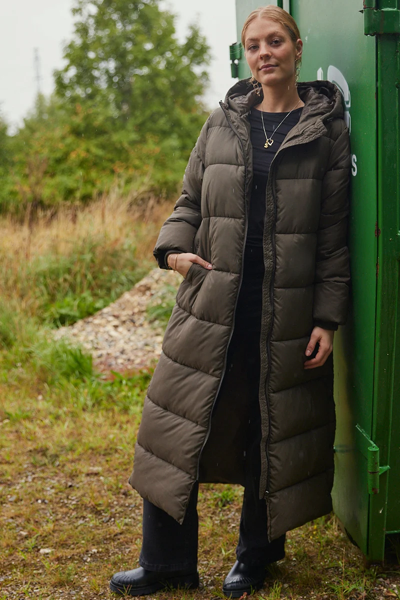 Asta Coat | Morel | Frakke fra French Laundry