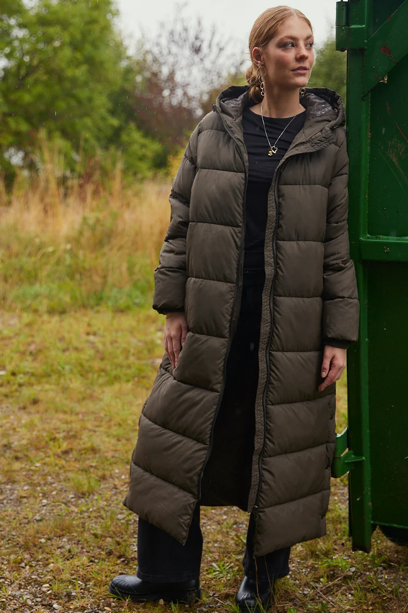 Asta Coat | Morel | Frakke fra French Laundry