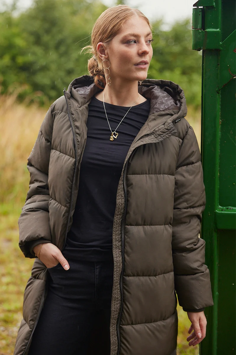 Asta Coat | Morel | Frakke fra French Laundry