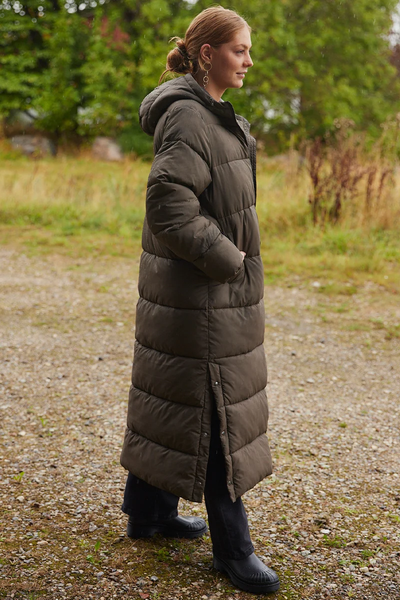 Asta Coat | Morel | Frakke fra French Laundry