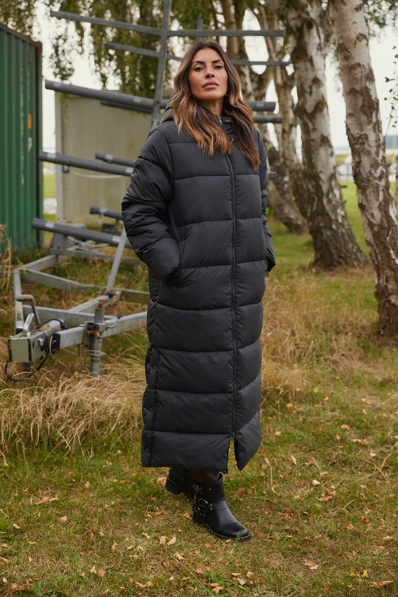 Asta Coat | Sort | Frakke fra French Laundry